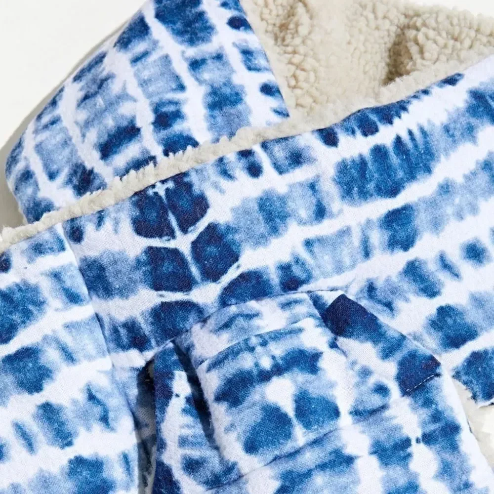 Urban Outfitters Shibori Dyed Pull-Through Scarf